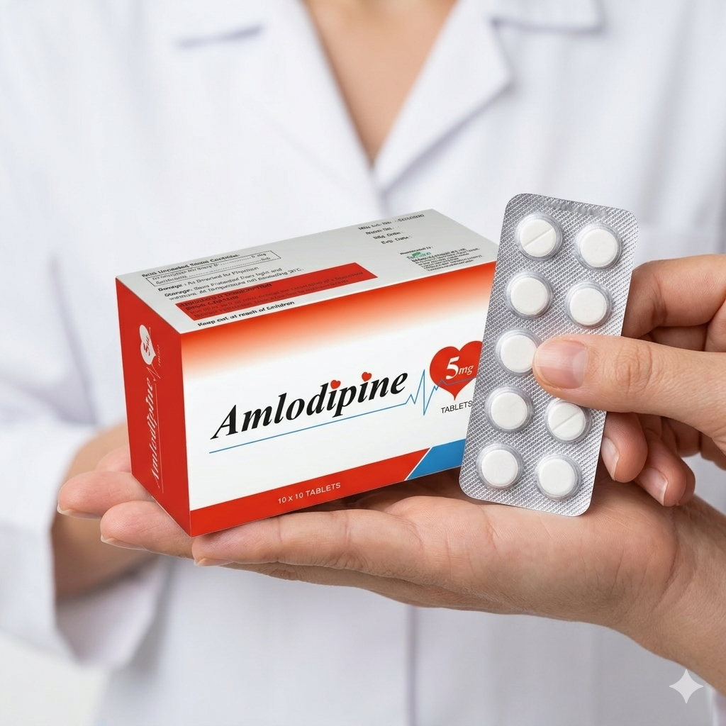 Amlodipine 5mg – Control High Blood Pressure with Ease - Image 2