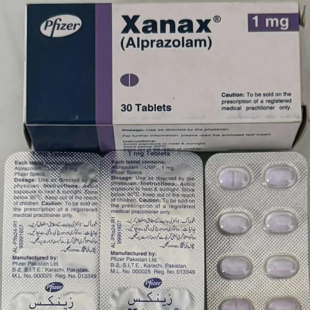 Xanax 1mg β Quick Relief from Anxiety & Panic Disorders - Image 2