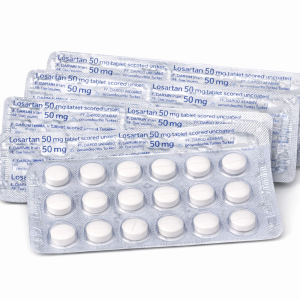 Losartan 50mg – Blood Pressure & Kidney Protection