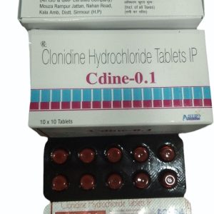 Clonidine 0.1mg – For Blood Pressure & ADHD Off-Label